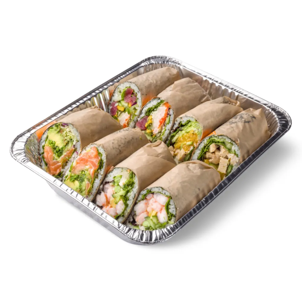 Hawaiian Ahi Burrito Platter