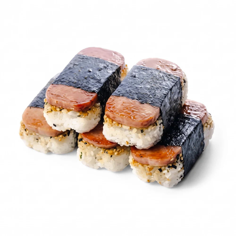 Garlic Spam Musubi Platter