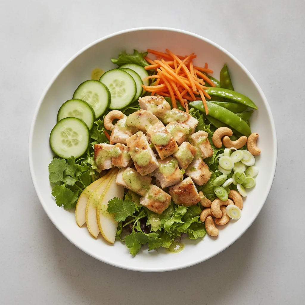 Chicken Salad with Ginger Lime Sauce Chicken Salad with Ginger Lime Sauce