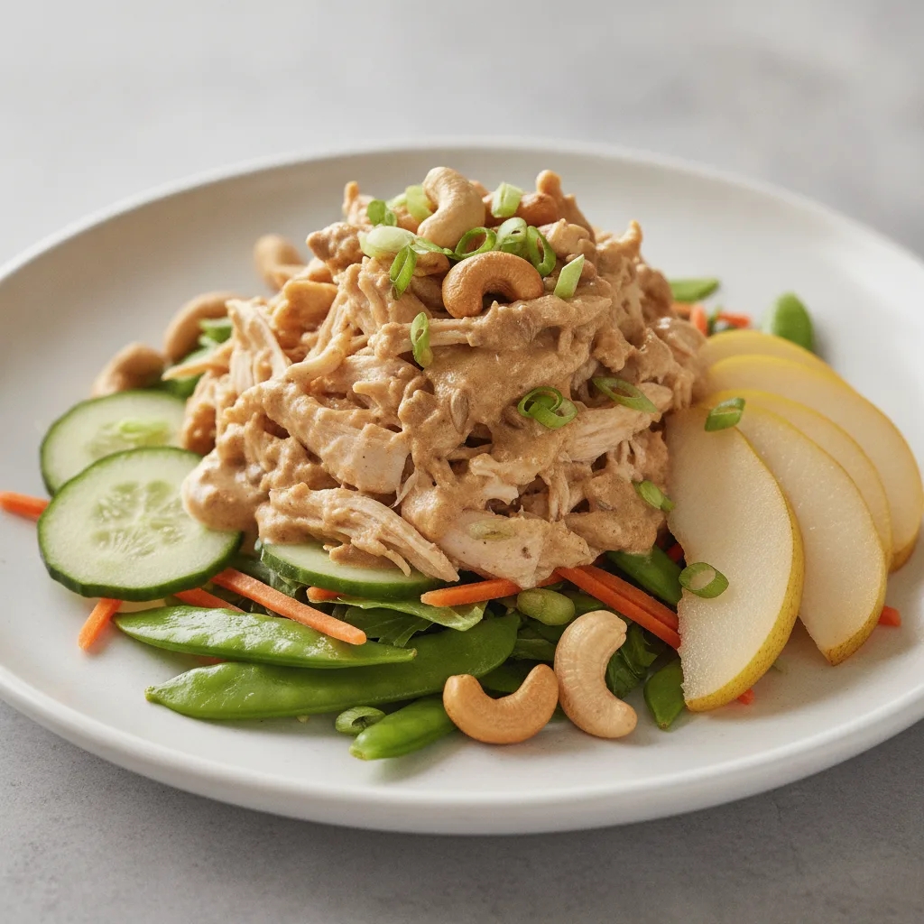 Chicken Salad with "Peanut" Sauce Chicken Salad with "Peanut" Sauce