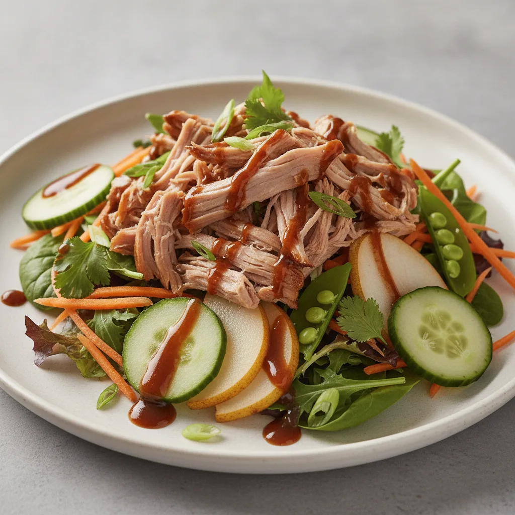 Nut-Free Pork Shoulder Salad with Tamarind Sauce (No Cashews) Nut-Free Pork Shoulder Salad with Tamarind Sauce (No Cashews)