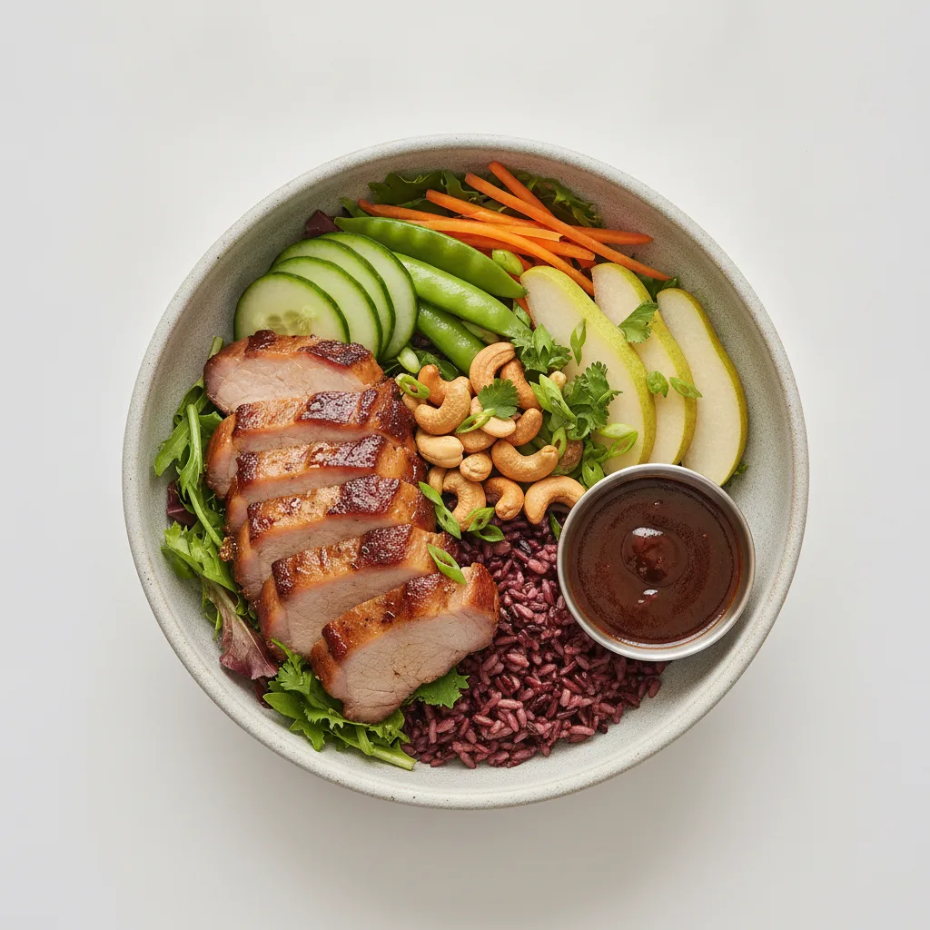 Pork Shoulder 50-50 Bowl with Tamarind Sauce Pork Shoulder 50-50 Bowl with Tamarind Sauce