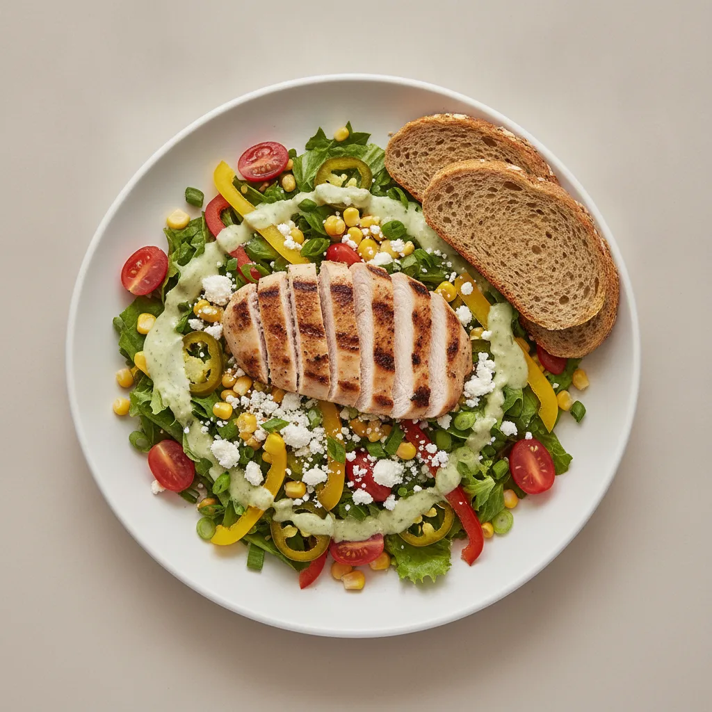 South by Southwest, Green Goddess Dressing, GF Bread