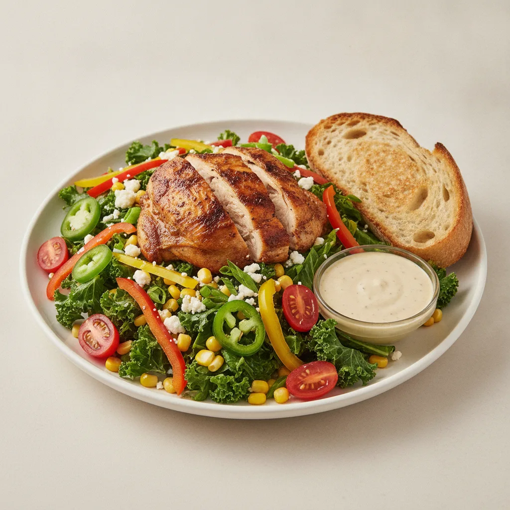 South by Southwest, Roasted Chicken, Caesar Dressing, Sourdough