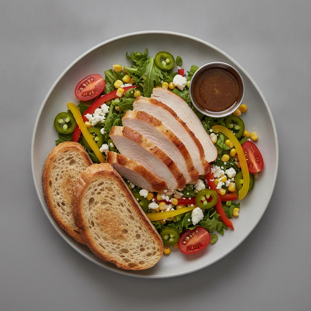 South by Southwest, Fresh Roasted Turkey, Balsamic Vinaigrette, Sourdough