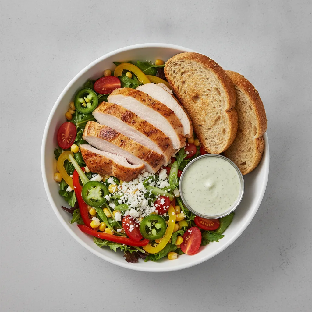 South by Southwest, Fresh Roasted Turkey, Green Goddess Dressing, GF Bread
