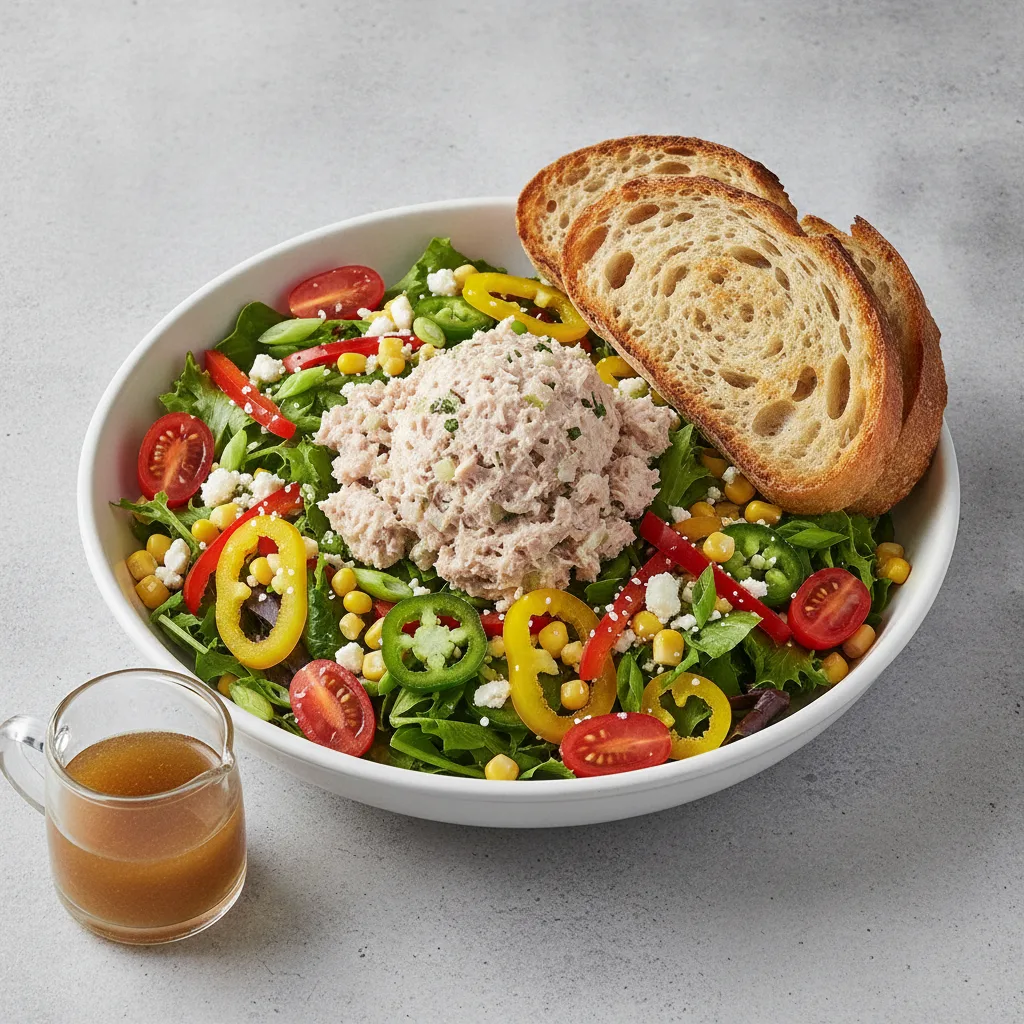 South by Southwest, Albacore Tuna Salad, Balsamic Vinaigrette, Sourdough