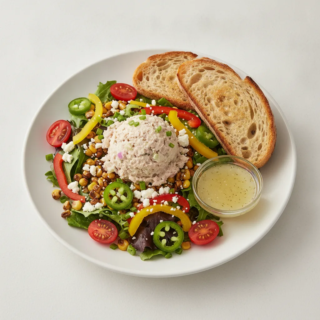 South by Southwest, Albacore Tuna Salad, Lemon Herb Vinaigrette, Sourdough