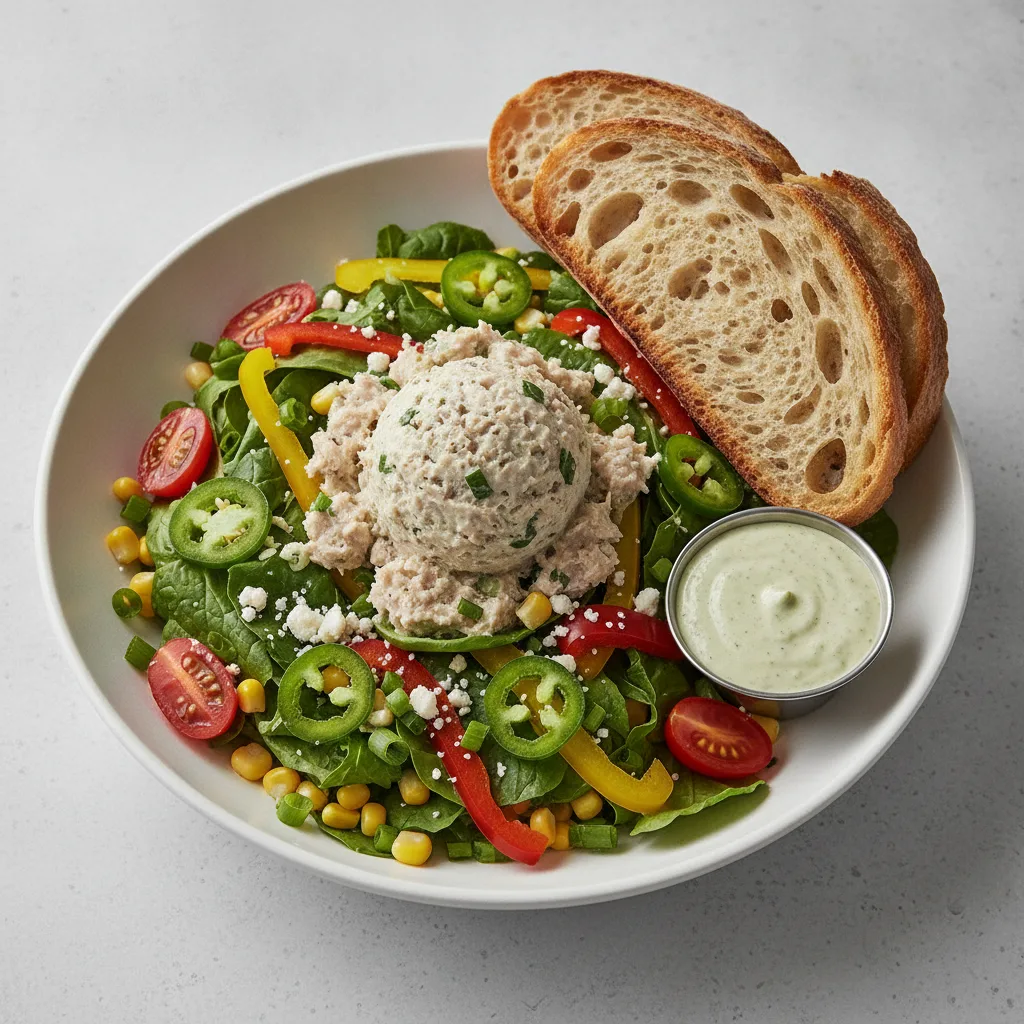South by Southwest, Albacore Tuna Salad, Green Goddess Dressing, Sourdough