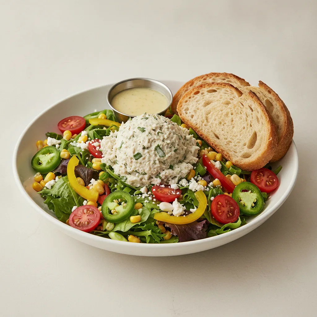 South by Southwest, Herb Chicken Salad, Lemon Herb Vinaigrette, Sourdough
