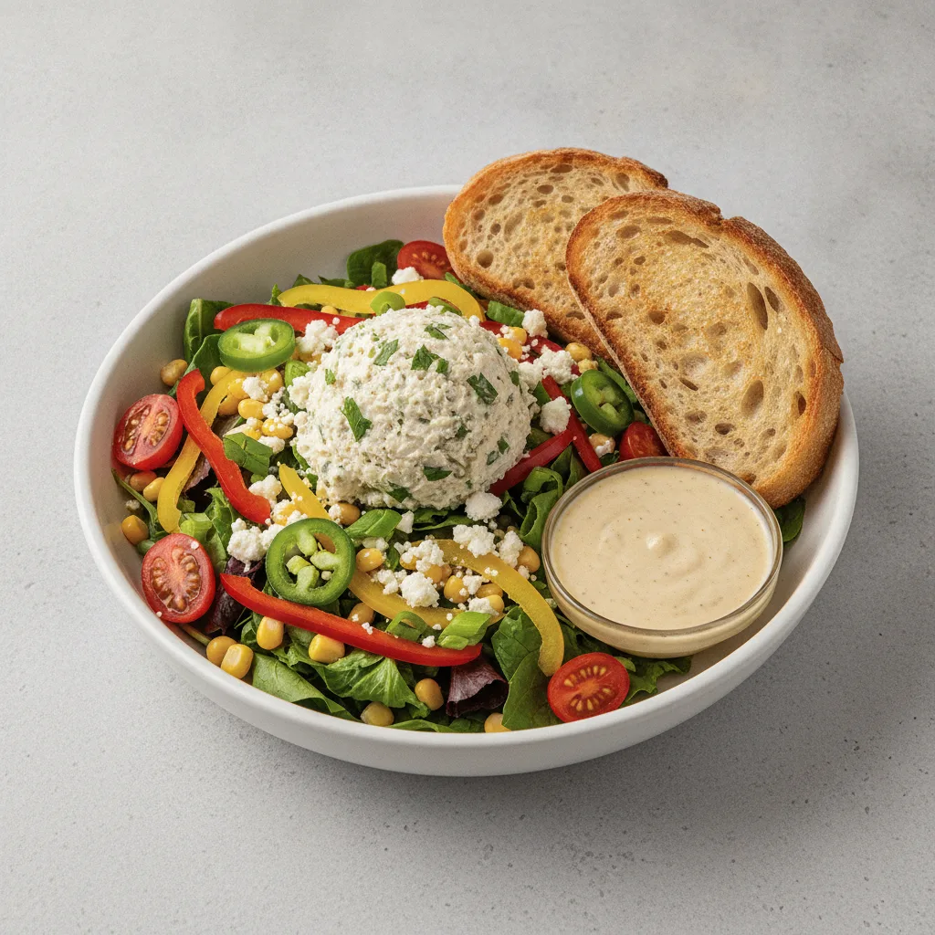South by Southwest, Herb Chicken Salad, Caesar Dressing, Sourdough