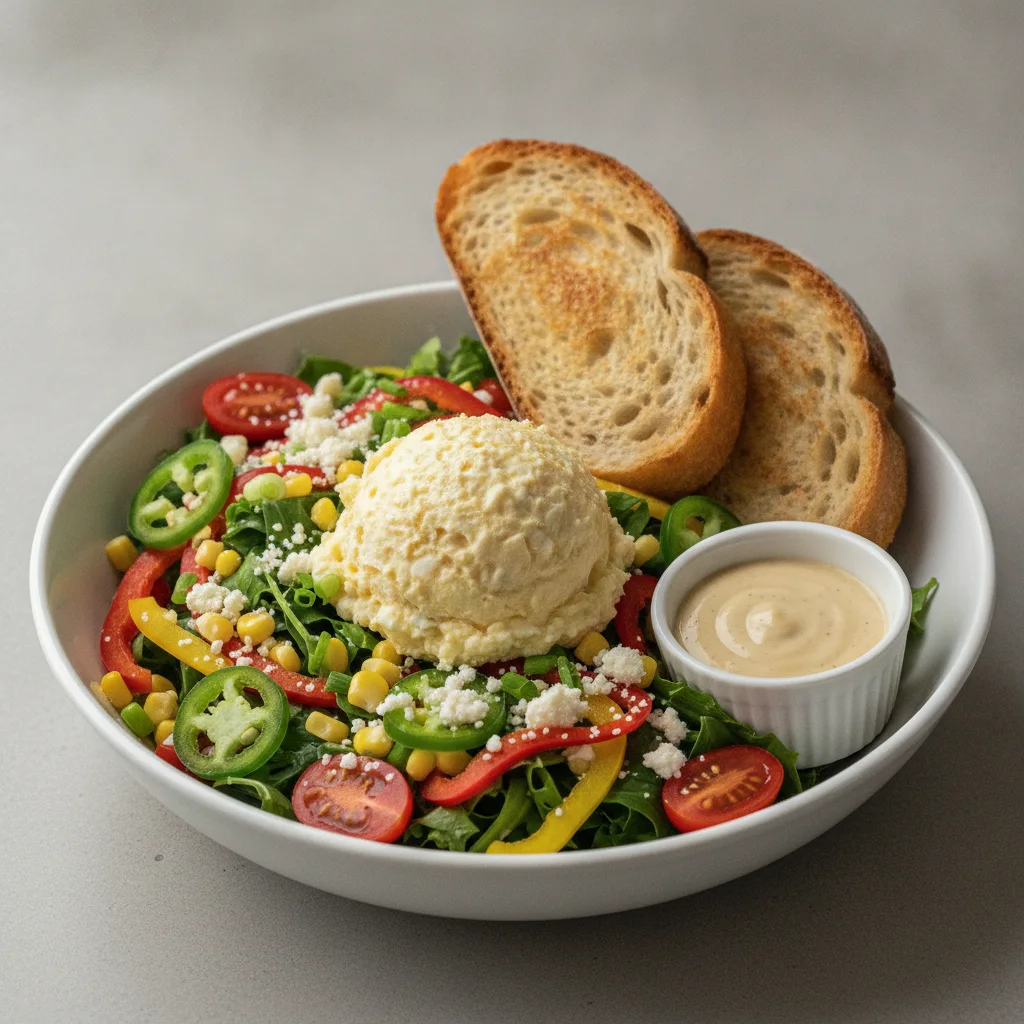 South by Southwest, Japanese Style Egg Salad, Caesar Dressing, Sourdough