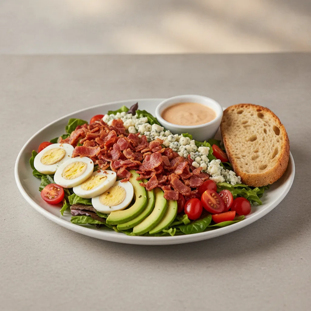 Proper Cobb, Chipotle Ranch, GF Bread