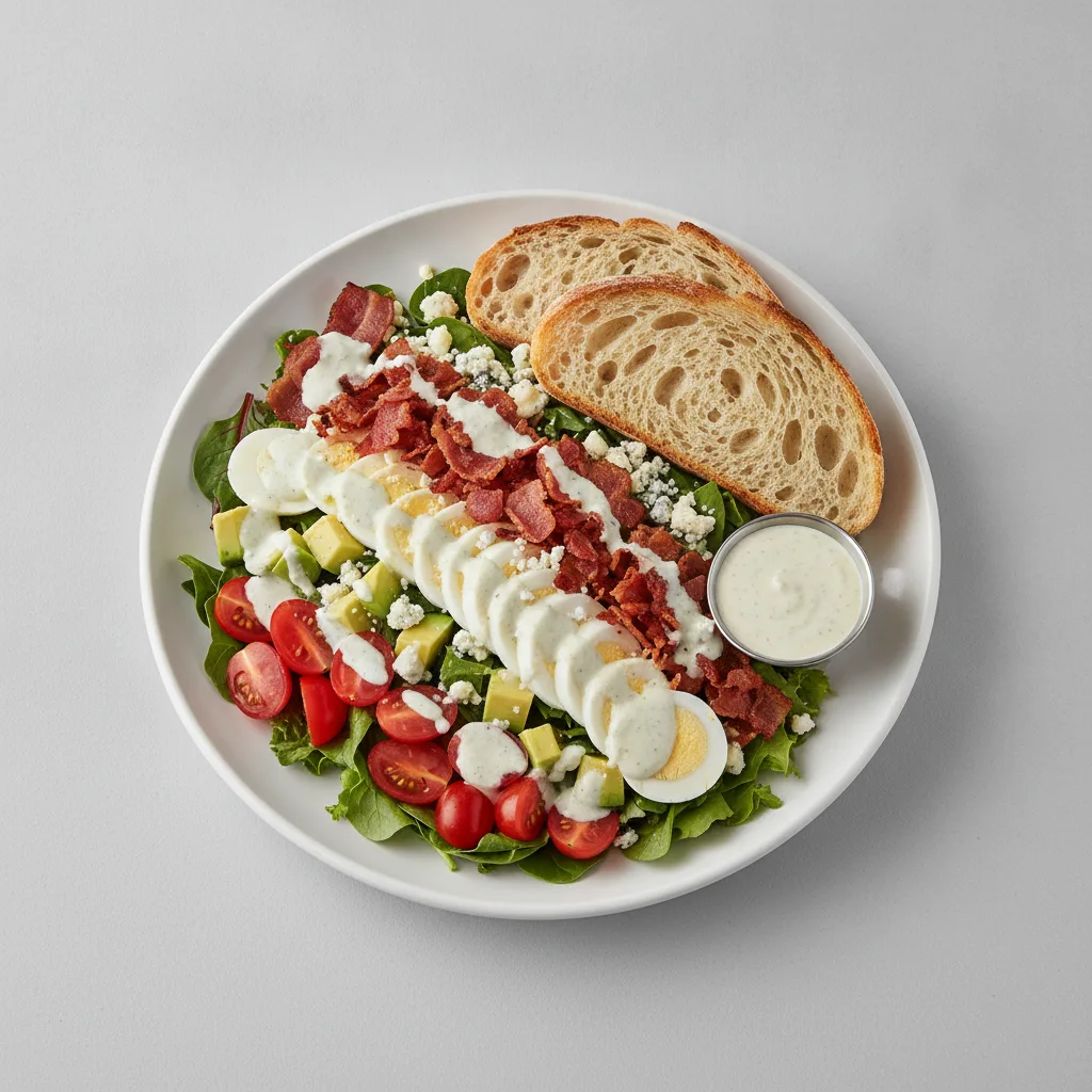 Proper Cobb, Blue Cheese Dressing, Sourdough