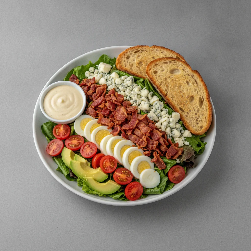 Proper Cobb, Caesar Dressing, Sourdough