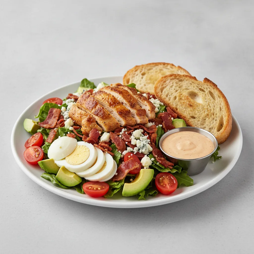 Proper Cobb, Roasted Chicken, Chipotle Ranch, Sourdough