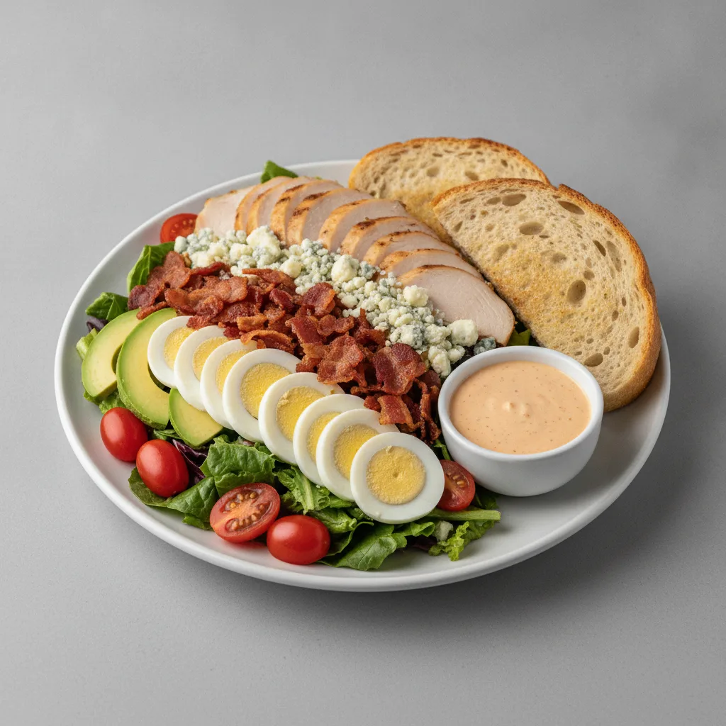 Proper Cobb, Fresh Roasted Turkey, Chipotle Ranch, Sourdough