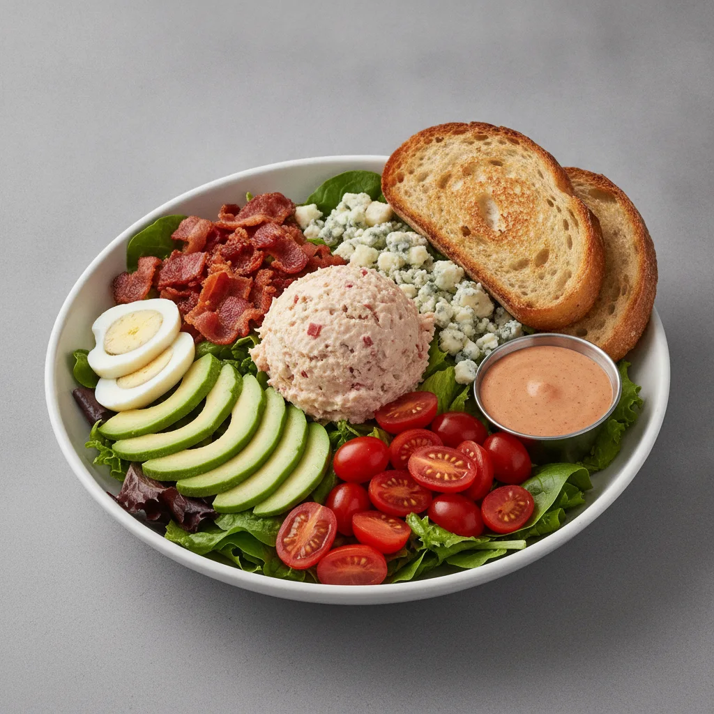 Proper Cobb, Albacore Tuna Salad, Chipotle Ranch, Sourdough