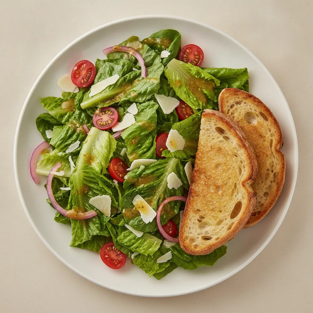 Our Caesar Salad, Lemon Herb Vinaigrette, Sourdough