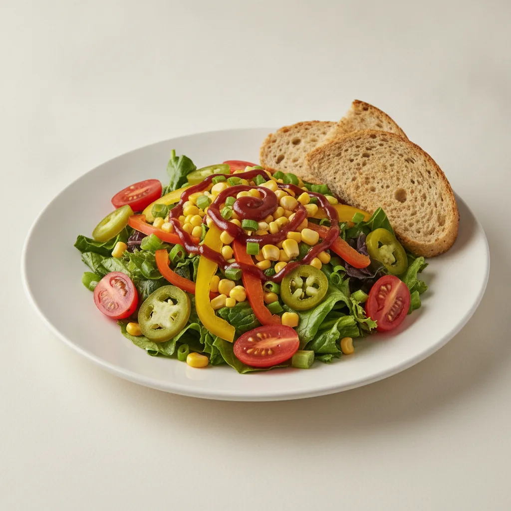 South by Southwest, Balsamic Vinaigrette, GF Bread