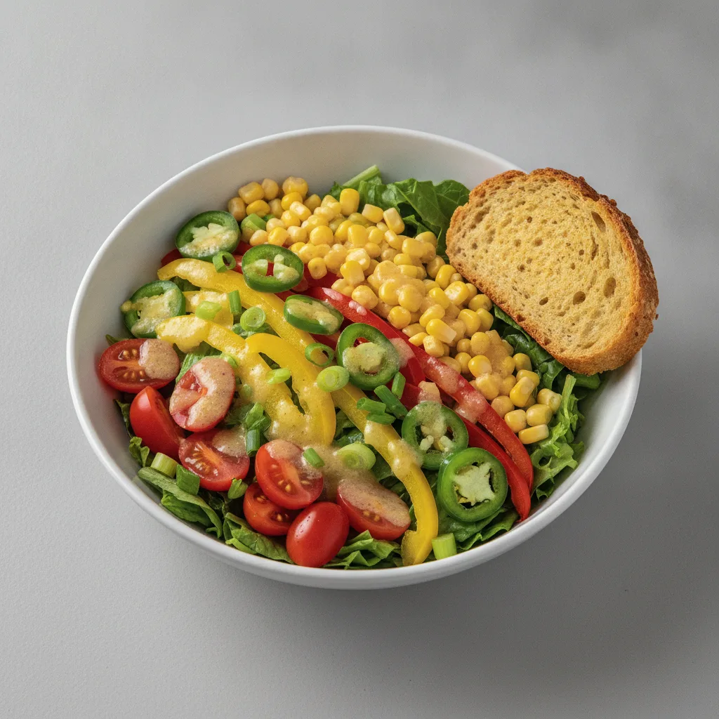 South by Southwest, Lemon Herb Vinaigrette, GF Bread