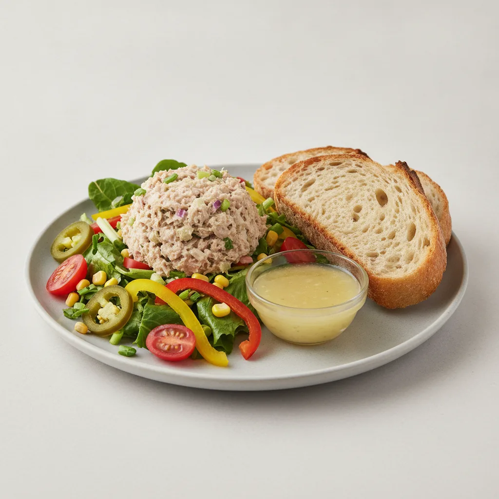 South by Southwest, Albacore Tuna Salad, Lemon Herb Vinaigrette, Sourdough