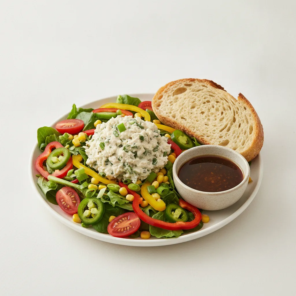 South by Southwest, Herb Chicken Salad, Balsamic Vinaigrette, Sourdough