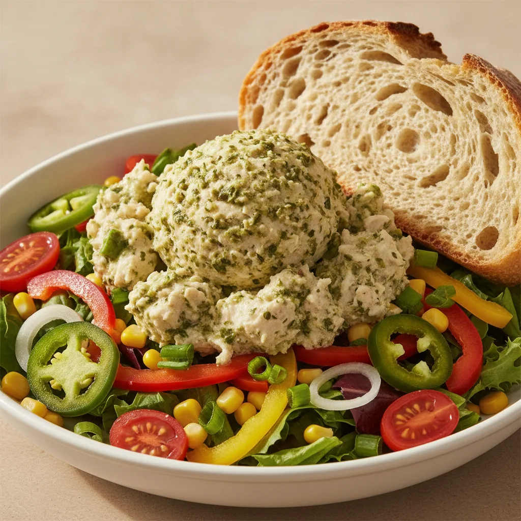 South by Southwest, Herb Chicken Salad, Lemon Herb Vinaigrette, Sourdough