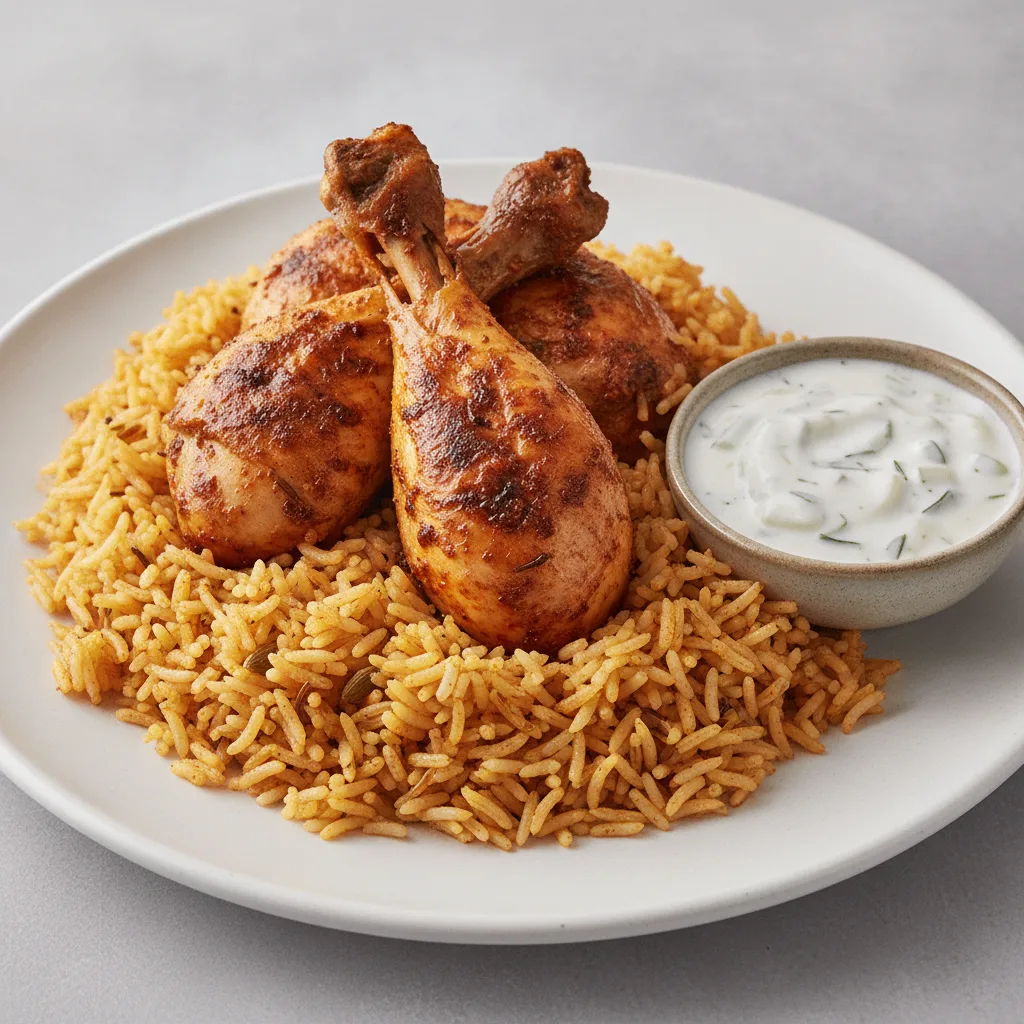 Spiced Chicken Kabsa