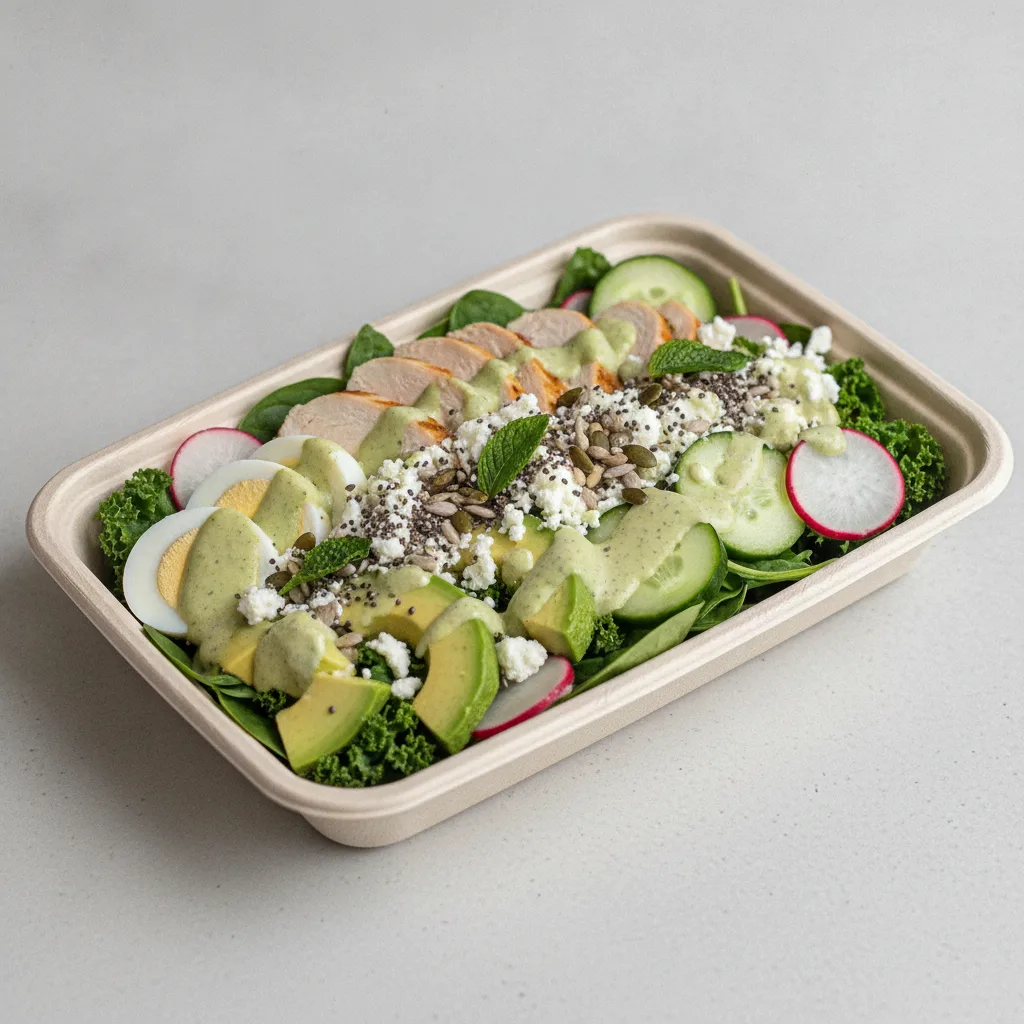 Supergreen Goddess Salad Tray