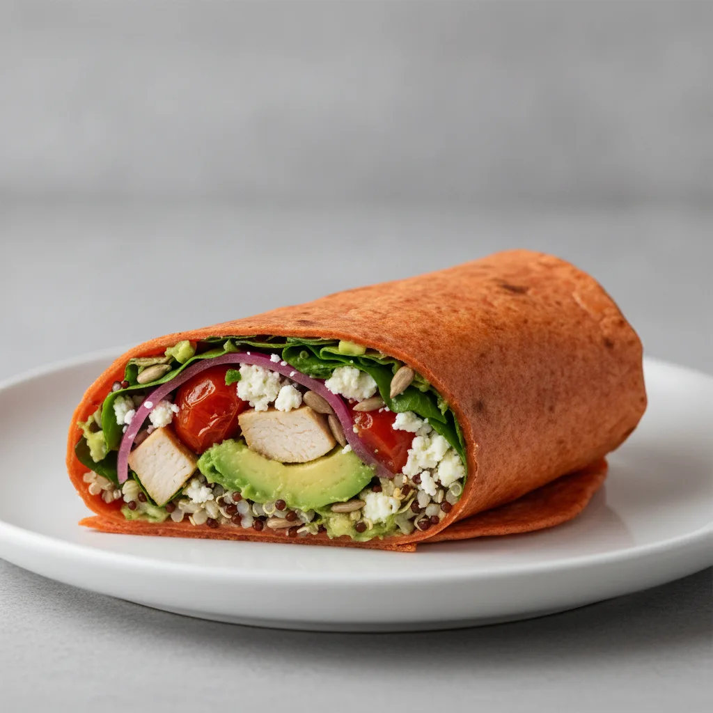 Avocado Chicken Wrap