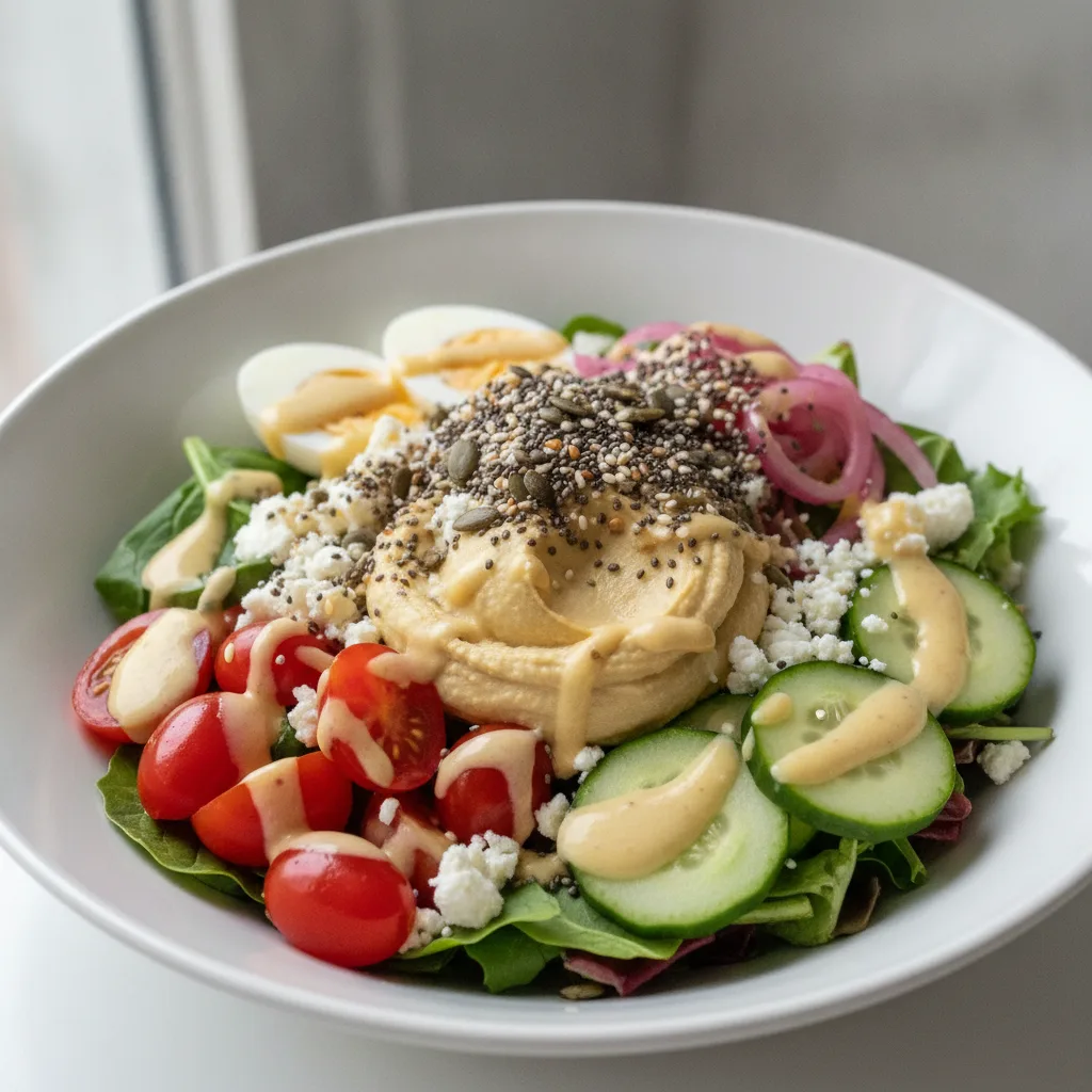 Mighty Med Salad - Vegetarian