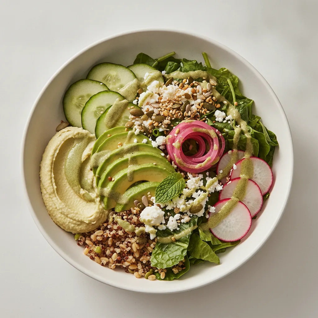 Green Glow Bowl - Vegetarian