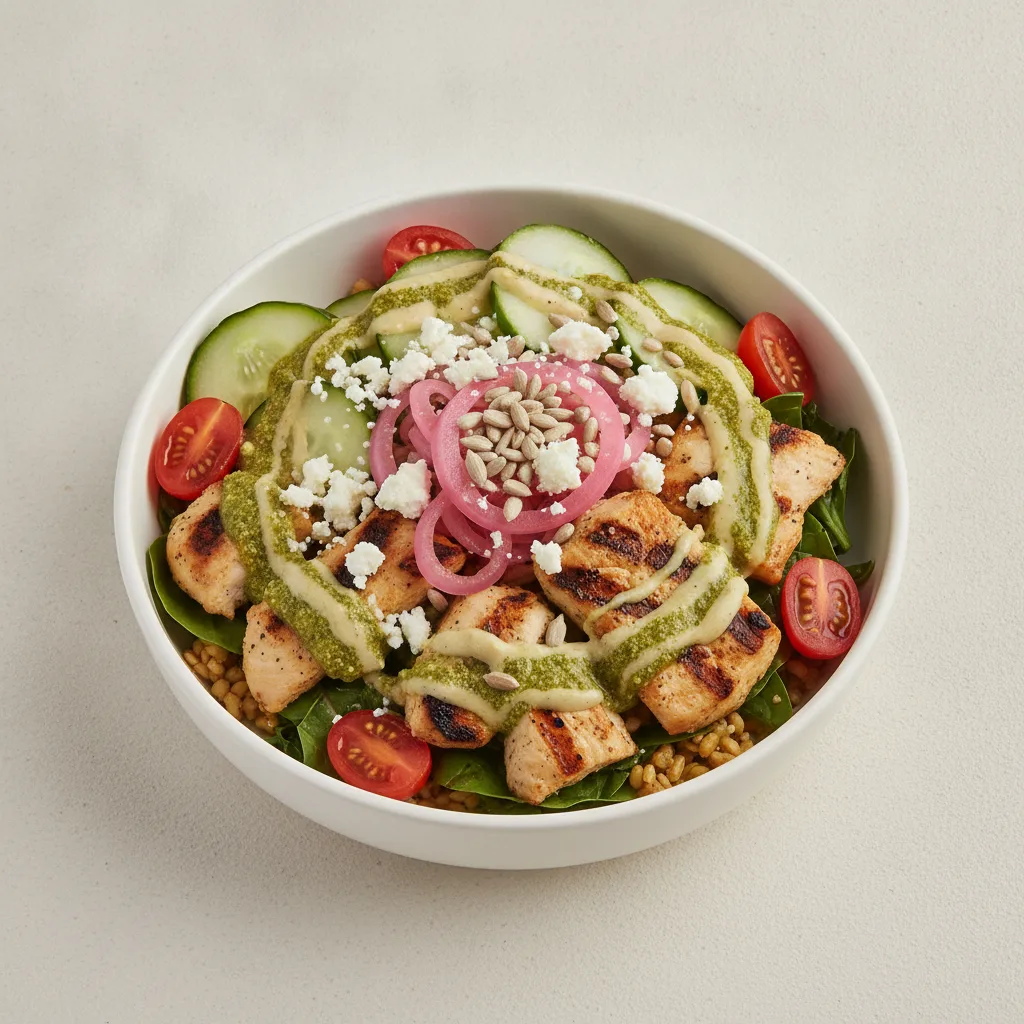 Power Pesto Chicken Bowl