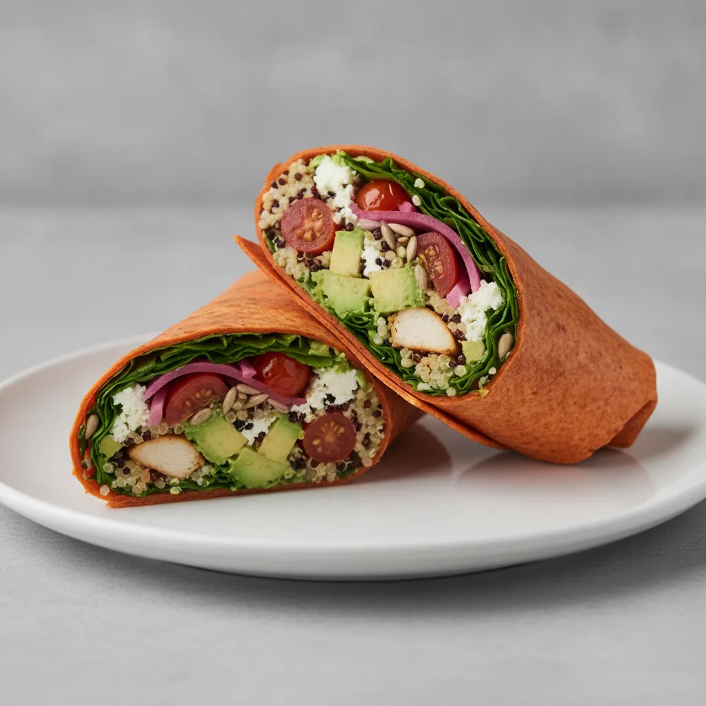 Avocado Chicken Wrap