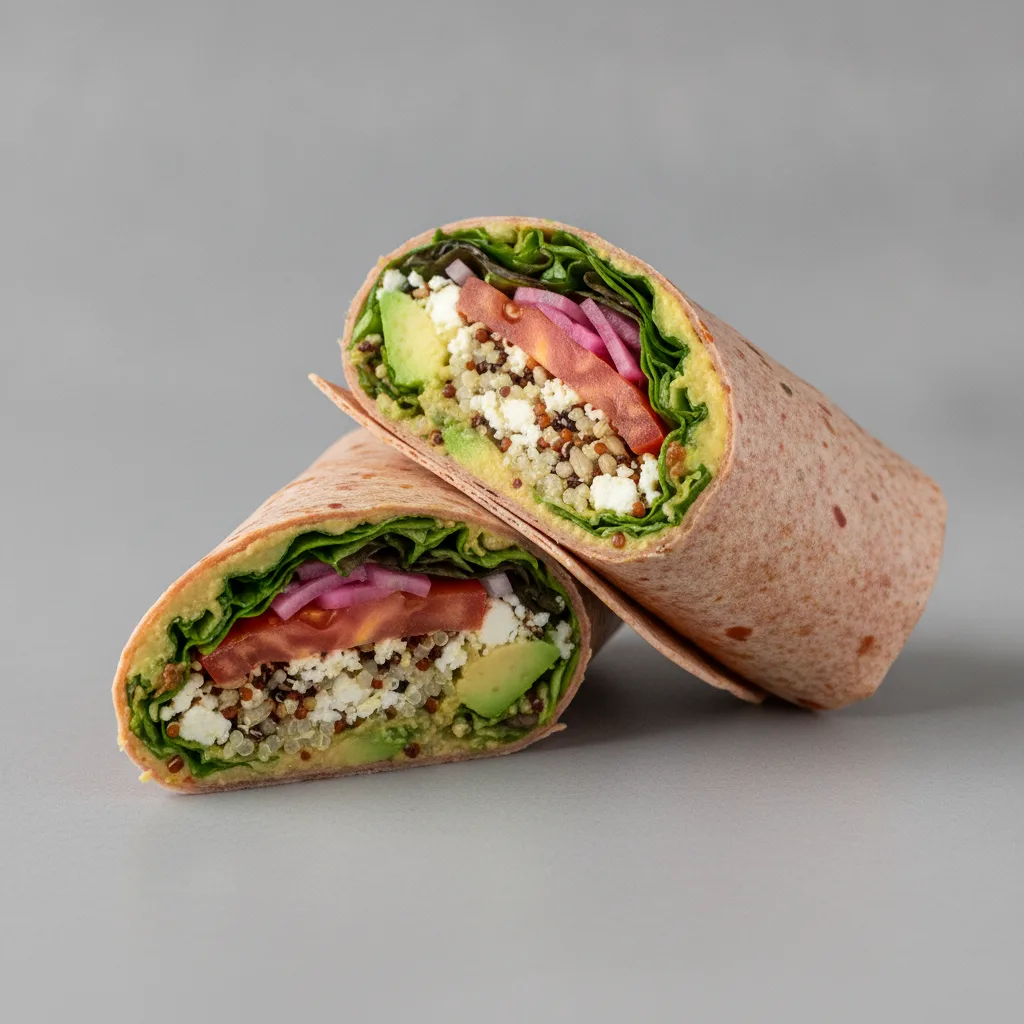 Avocado Chicken Wrap - Vegetarian