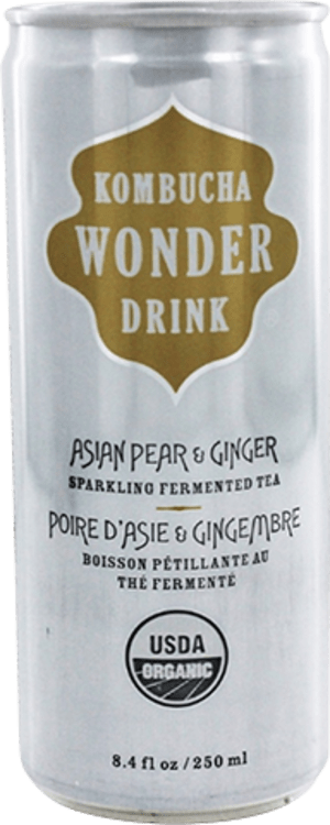 Kombucha Wonder Drink, Asian Pear & Ginger, 8.4 oz Kombucha Wonder Drink, Asian Pear & Ginger, 8.4 oz
