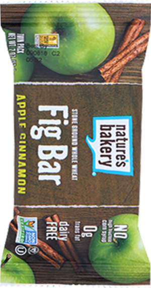 Nature's Bakery Whole Wheat Fig Bar, Apple Cinnamon, 2.00 oz Nature's Bakery Whole Wheat Fig Bar, Apple Cinnamon, 2.00 oz