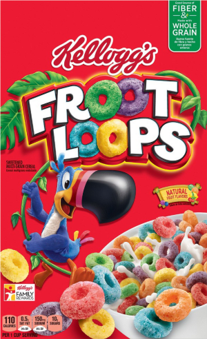 Kellogg’s Froot Loops, Breakfast Cereal, Original, 17 oz Kellogg’s Froot Loops, Breakfast Cereal, Original, 17 oz