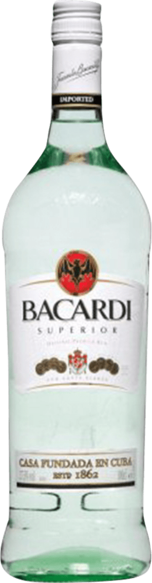Bacardi, Rum Superior White 80, 750ml Bacardi, Rum Superior White 80, 750ml
