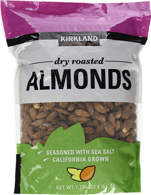 Kirkland Dry Roasted Almonds, 2.5 lbs, bulk jar Kirkland Dry Roasted Almonds, 2.5 lbs, bulk jar