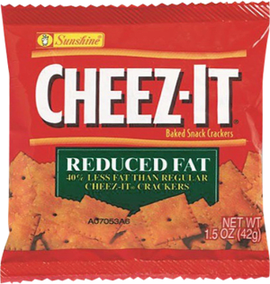 Cheez-It Crackers, Reduced Fat, 1.50 oz Cheez-It Crackers, Reduced Fat, 1.50 oz