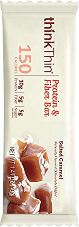 ThinkThin Protein Bar, Salted Caramel, 2.10 oz ThinkThin Protein Bar, Salted Caramel, 2.10 oz