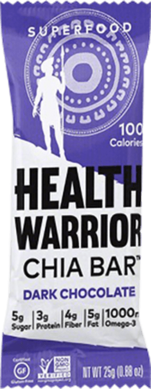 Health Warrior Chia Bars, Chocolate Chip Cookie Dough, 0.88 oz Health Warrior Chia Bars, Chocolate Chip Cookie Dough, 0.88 oz