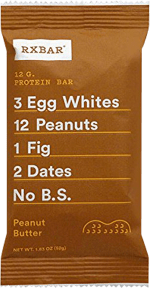 RXBAR Nutrition Bars, Peanut Butter, 1.83 oz RXBAR Nutrition Bars, Peanut Butter, 1.83 oz
