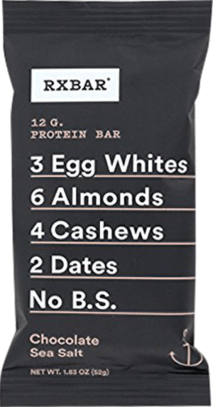 RXBAR Nutrition Bars, Chocolate Sea Salt, 1.83 oz RXBAR Nutrition Bars, Chocolate Sea Salt, 1.83 oz