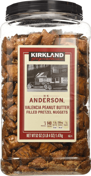 Kirkland Filled Pretzels, Peanut Butter 55oz, (Bulk) Kirkland Filled Pretzels, Peanut Butter 55oz, (Bulk)