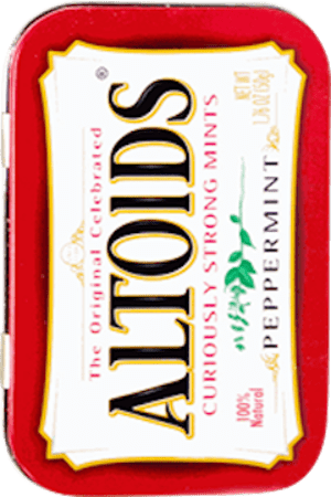 Altoids Mints, Peppermint, 1.76 oz Altoids Mints, Peppermint, 1.76 oz