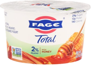Fage Total 2%, Honey, 5.30 oz Fage Total 2%, Honey, 5.30 oz