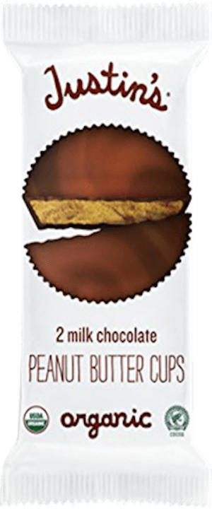 Justin's Peanut Butter Cups, Milk Chocolate, 1.40 oz, 2ct pack Justin's Peanut Butter Cups, Milk Chocolate, 1.40 oz, 2ct pack